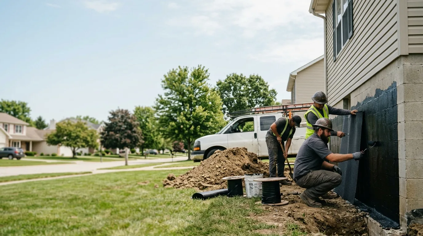 Basement Waterproofing in Lyons, IN near me